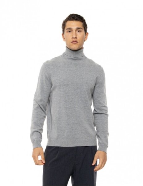 BISTON ΖΙΒΑΓΚΟ ΒΑΜΒΑΚΕΡΟ ΑΝΤΡΙΚΟ ΓΚΡΙ 54-206-013 REGULAR FIT