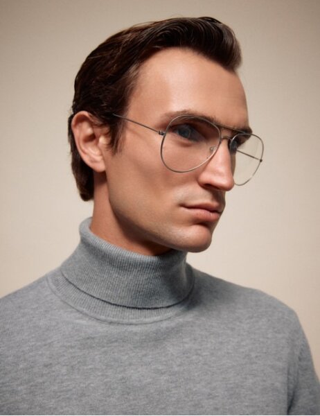 BISTON ΖΙΒΑΓΚΟ ΒΑΜΒΑΚΕΡΟ ΑΝΤΡΙΚΟ ΓΚΡΙ 54-206-013 REGULAR FIT