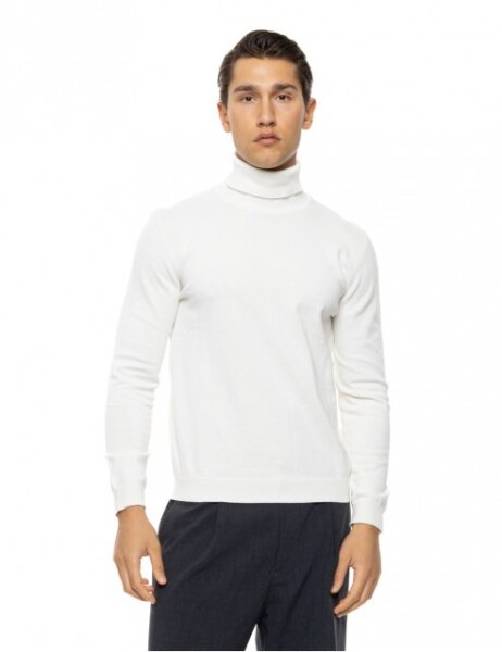 BISTON ΖΙΒΑΓΚΟ ΒΑΜΒΑΚΕΡΟ ΑΝΤΡΙΚΟ ΛΕΥΚΟ 54-206-013 REGULAR FIT