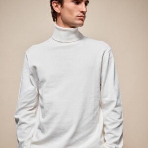 BISTON ΖΙΒΑΓΚΟ ΒΑΜΒΑΚΕΡΟ ΑΝΤΡΙΚΟ ΛΕΥΚΟ 54-206-013 REGULAR FIT