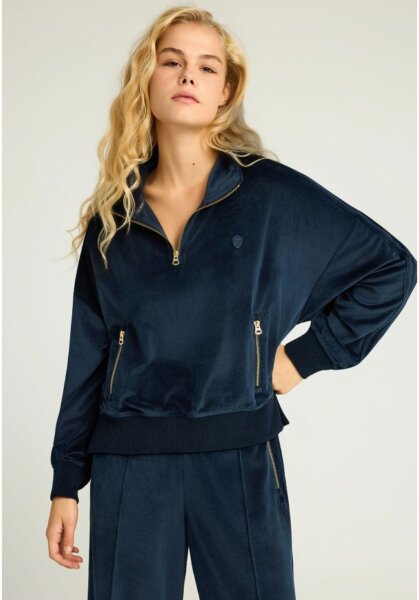 FUNKY BUDDHA ΦΟΥΤΕΡ ΓΥΝΑΙΚΕΙO ΒΕΛΟΥΤΕ ΜΠΛΕ-MIDNIGHT BLUE FBL012-101-06 REGULAR FIT