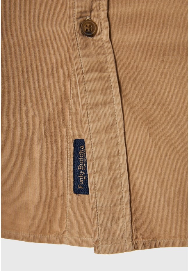 FUNKY BUDDHA ΠΟΥΚΑΜΙΣΟ ΚΟΤΛΕ ΜΠΕΖ FBM012-003-05 REGULAR FIT FUNKY BUDDHA ΠΟΥΚΑΜΙΣΟ ΚΟΤΛΕ ΜΠΕΖ FBM012-003-05 REGULAR FIT