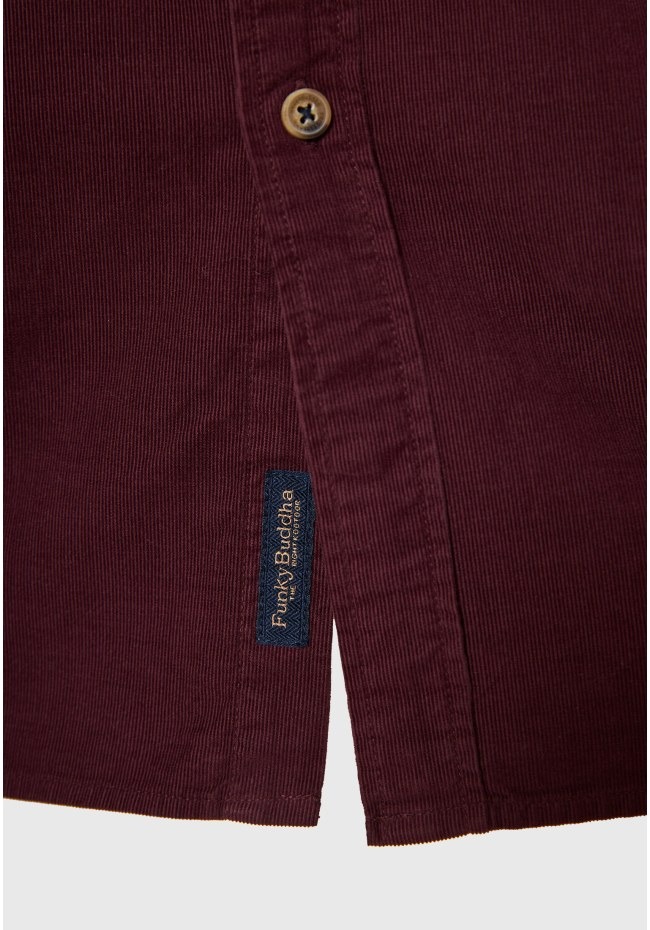 FUNKY BUDDHA ΠΟΥΚΑΜΙΣΟ ΚΟΤΛΕ ΜΠΟΡΝΤΩ FBM012-003-05 REGULAR FIT FUNKY BUDDHA ΠΟΥΚΑΜΙΣΟ ΚΟΤΛΕ ΜΠΟΡΝΤΩ FBM012-003-05 REGULAR FIT