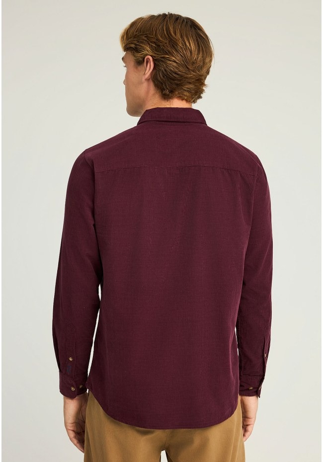 FUNKY BUDDHA ΠΟΥΚΑΜΙΣΟ ΚΟΤΛΕ ΜΠΟΡΝΤΩ FBM012-003-05 REGULAR FIT FUNKY BUDDHA ΠΟΥΚΑΜΙΣΟ ΚΟΤΛΕ ΜΠΟΡΝΤΩ FBM012-003-05 REGULAR FIT