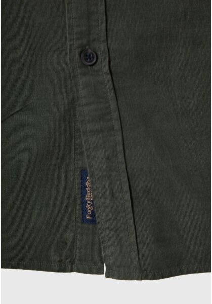FUNKY BUDDHA ΠΟΥΚΑΜΙΣΟ ΚΟΤΛΕ ΧΑΚΙ FBM012-003-05 REGULAR FIT