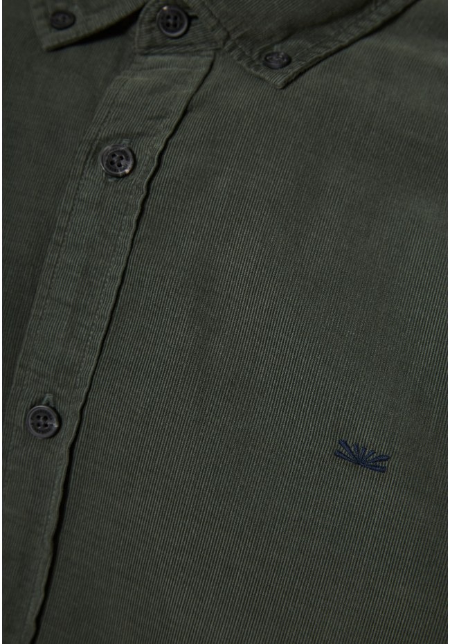 FUNKY BUDDHA ΠΟΥΚΑΜΙΣΟ ΚΟΤΛΕ ΧΑΚΙ FBM012-003-05 REGULAR FIT FUNKY BUDDHA ΠΟΥΚΑΜΙΣΟ ΚΟΤΛΕ ΧΑΚΙ FBM012-003-05 REGULAR FIT