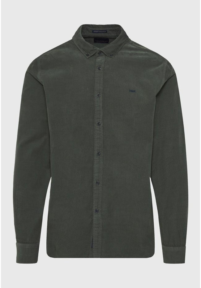 FUNKY BUDDHA ΠΟΥΚΑΜΙΣΟ ΚΟΤΛΕ ΧΑΚΙ FBM012-003-05 REGULAR FIT FUNKY BUDDHA ΠΟΥΚΑΜΙΣΟ ΚΟΤΛΕ ΧΑΚΙ FBM012-003-05 REGULAR FIT