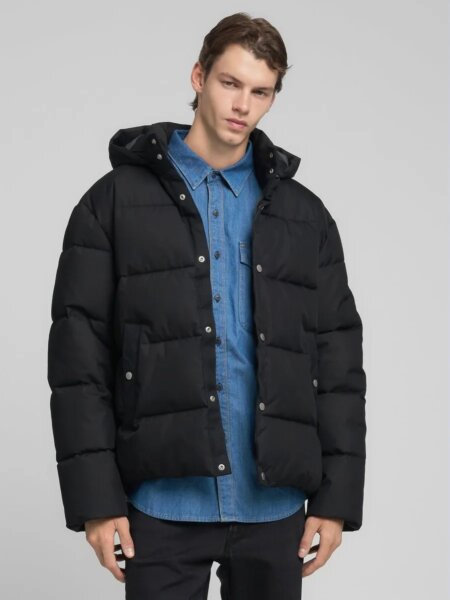 REPLAY JACKET ΑΝΔΡΙΚΟ ΜΑΥΡΟ M8480.000.85316.098 REGULAR FIT