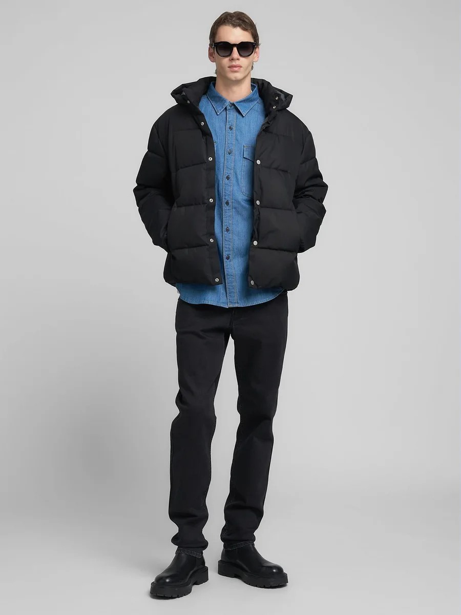 REPLAY JACKET ΑΝΔΡΙΚΟ ΜΑΥΡΟ M8480.000.85316.098 REGULAR FIT REPLAY JACKET ΑΝΔΡΙΚΟ ΜΑΥΡΟ M8480.000.85316.098 REGULAR FIT