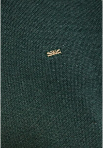 FUNKY BUDDHA ΠΛΕΚΤΟ ΒΑΜΒΑΚΕΡΟ ΑΝΔΡΙΚΟ ΠΡΑΣΙΝΟ-PINE GREEN MEL FBM012-001-09 REGULAR FIT