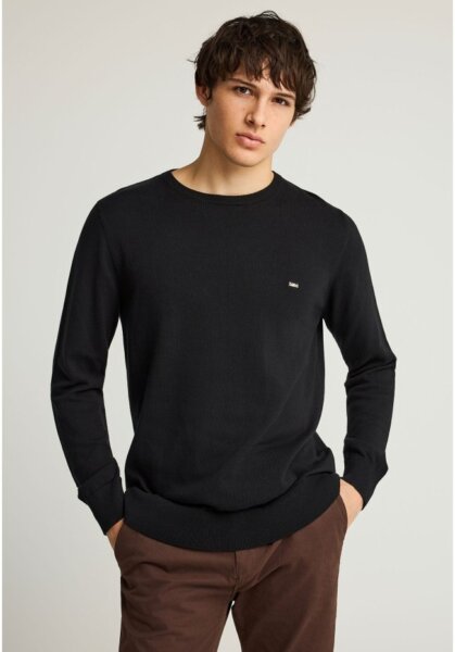 FUNKY BUDDHA ΠΛΕΚΤΟ ΒΑΜΒΑΚΕΡΟ ΑΝΔΡΙΚΟ ΜΑΥΡΟ FBM012-001-09 REGULAR FIT