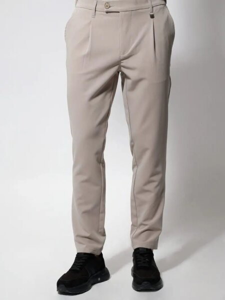 TRESOR ΠΑΝΤΕΛΟΝΙ ΑΝΔΡΙΚΟ ΓΚΡΙ-ΜΠΕΖ 4694 REGULAR FIT