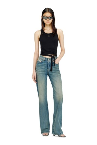 DIESEL T-SHIRT ΤΙΡΑΝΤΑΚΙ ΓΥΝΑΙΚΕΙΟ ΜΑΥΡΟ A21019-0EJAI-9XX T-ANKY-TAIL-S1 TANK TOP