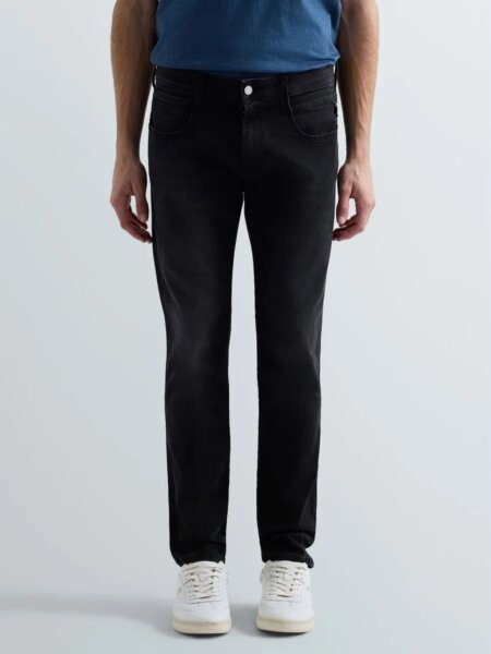 REPLAY JEAN ΑΝΔΡΙΚΟ ΜΑΥΡΟ ANBASS M914.000.103.C36.097 SLIM FIT