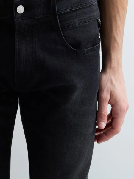 REPLAY JEAN ΑΝΔΡΙΚΟ ΜΑΥΡΟ ANBASS M914.000.103.C36.097 SLIM FIT