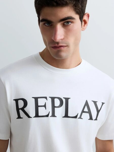 REPLAY T-SHIRT ΑΝΔΡΙΚΟ ΛΕΥΚΟ M3099.000.2660.011 REGULAR FIT