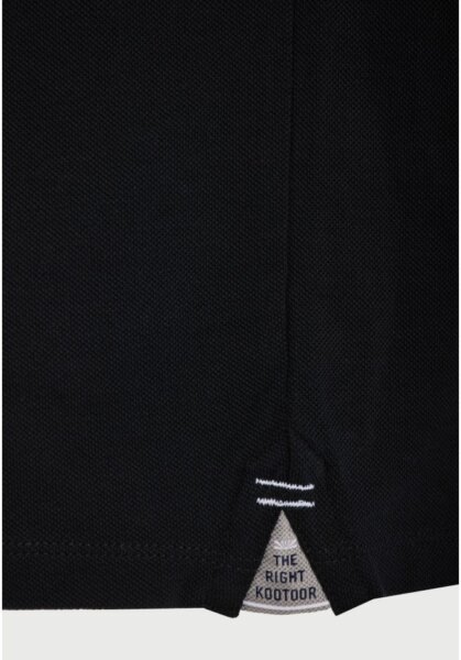 FUNKY BUDDHA POLO ΑΝΤΡΙΚΟ ΜΑΥΡΟ FBM013-001-11 REGULAR FIT