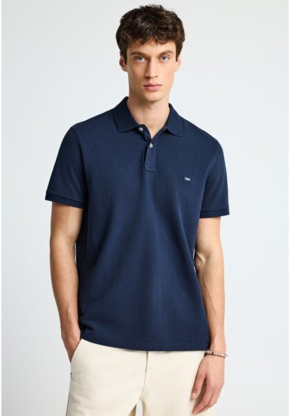 FUNKY BUDDHA POLO ΑΝΤΡΙΚΟ ΜΠΛΕ ΣΚΟΥΡΟ FBM013-001-11 REGULAR FIT