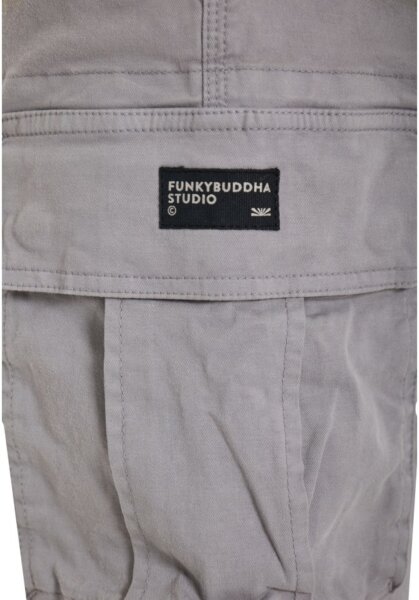 FUNKY BUDDHA ΒΕΡΜΟΥΔΑ CARGO ΑΝΔΡΙΚΗ ΓΚΡΙ FBM013-002-03 REGULAR FIT
