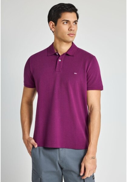 FUNKY BUDDHA POLO ΑΝΔΡΙΚΟ ΜΩΒ FBM013-001-11 REGULAR FIT