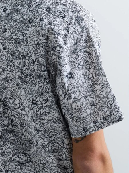 REPLAY ΠΟΥΚΑΜΙΣΟ ΚΟΝΤΟΜΑΝΙΚΟ ΑΝΔΡΙΚΟ FLORAL M4157.000.75102.020 REGULAR FIT