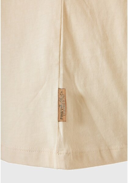 FUNKY BUDDHA T-SHIRT ΓΥΝΑΙΚΕΙΟ ΕΚΡΟΥ FBL013-103-04 REGULAR FIT