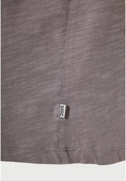 FUNKY BUDDHA T-SHIRT V-NECK ΑΝΔΡΙΚΟ ΓΚΡΙ-STEEL GREY FBM013-004-04 REGULAR FIT