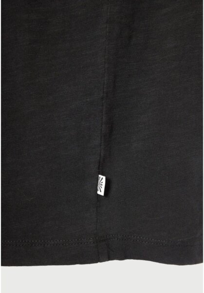 FUNKY BUDDHA T-SHIRT V-NECK ΑΝΔΡΙΚΟ ΜΑΥΡΟ FBM013-004-04 REGULAR FIT