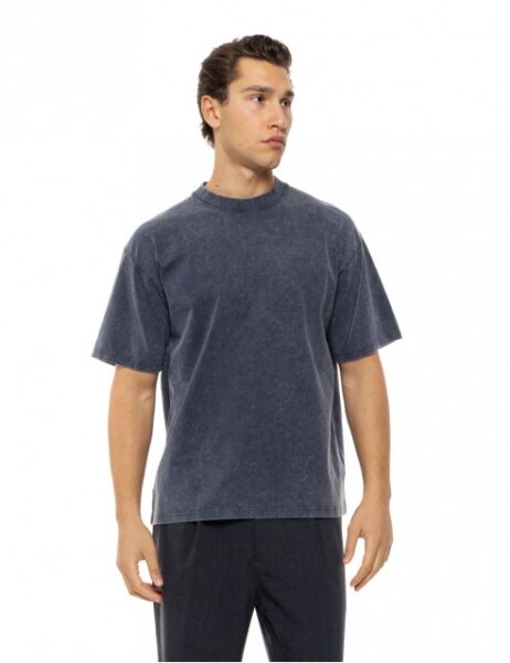 SPLENDID T-SHIRT ΑΝΤΡΙΚΟ ΓΚΡΙ ΣΚΟΥΡΟ 54-206-001 REGULAR FIT