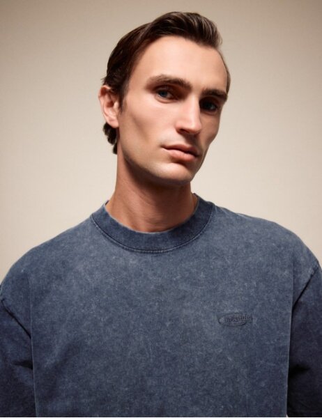 SPLENDID T-SHIRT ΑΝΤΡΙΚΟ ΓΚΡΙ ΣΚΟΥΡΟ 54-206-001 REGULAR FIT