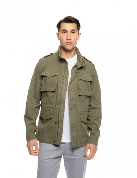 SPLENDID JACKET SAFARI ΑΝΤΡΙΚΟ ΧΑΚΙ 53-201-049 REGULAR FIT