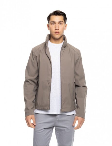 BISTON JACKET ΑΝΤΡΙΚΟ ΧΑΚΙ 53-201-004 REGULAR FIT