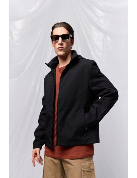 BISTON JACKET ΑΝΤΡΙΚΟ ΜΑΥΡΟ 53-201-004 REGULAR FIT