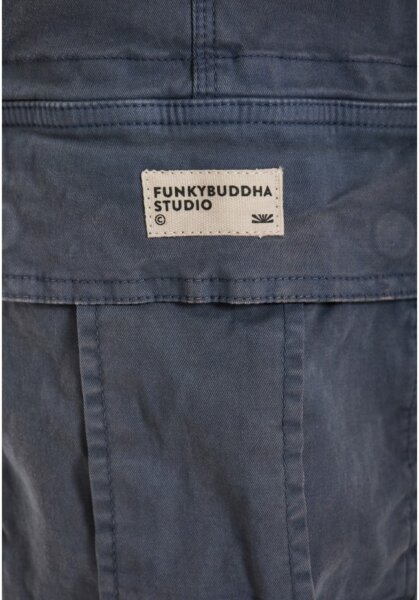 FUNKY BUDDHA ΒΕΡΜΟΥΔΑ CARGO ΑΝΔΡΙΚΗ ΜΠΛΕ-DUSTY BLUE FBM013-002-03 REGULAR FIT