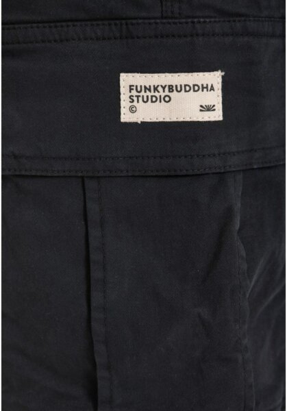 FUNKY BUDDHA ΒΕΡΜΟΥΔΑ CARGO ΑΝΔΡΙΚΗ ΜΑΥΡΟ FBM013-002-03 REGULAR FIT
