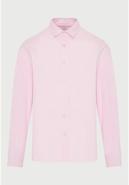 FUNKY BUDDHA ΠΟΥΚΑΜΙΣΟ OXFORD ΑΝΤΡΙΚΟ ΡΟΖ-ROSE WATER FBM013-051-05 REGULAR FIT