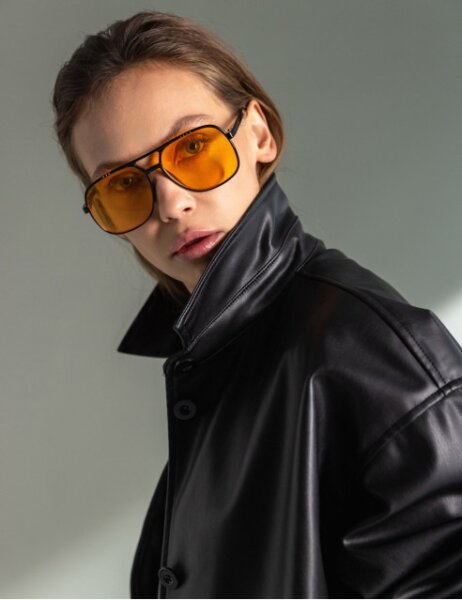 SPLENDID ΠΑΝΟΦΩΡΙ ΔΕΡΜΑΤΙΝΟ ΓΥΝΑΙΚΕΙΟ ΜΑΥΡΟ 49-101-008 REGULAR FIT