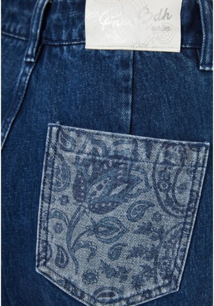 FUNKY BUDDHA JEAN ΓΥΝΑΙΚΕΙΟ MD BLUE FBL013-165-02 WIDE LEG