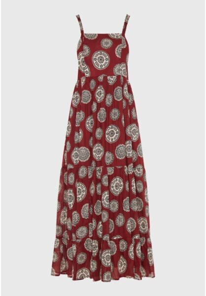 FUNKY BUDDHA ΦΟΡΕΜΑ ΓΥΝΑΙΚΕΙΟ HENNA BROWN FBL013-128-13