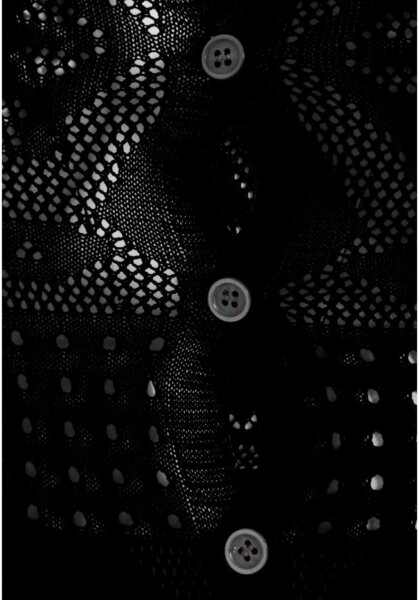 FUNKY BUDDHA ΑΜΑΝΙΚΟ ΓΥΝΑΙΚΕΙΟ CROCHET TOP ΜΑΥΡΟ FBL013-132-17 REGULAR FIT