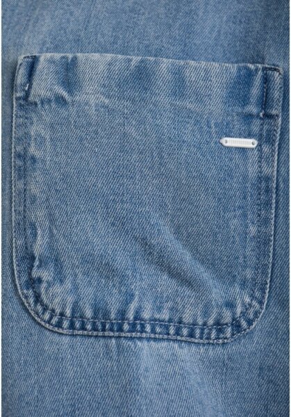 FUNKY BUDDHA ΠΟΥΚΑΜΙΣΟ DENIM ΓΥΝΑΙΚΕΙΟ LT BLUE FBL013-120-05 RELAXED FIT