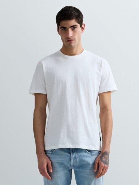 REPLAY T-SHIRT ΑΝΔΡΙΚΟ ΛΕΥΚΟ M3097.000.2660.011 REGULAR FIT