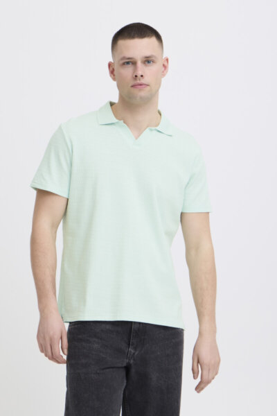 BLEND POLO-KNITTED ΑΝΤΡΙΚΟ ΜΕΝΤΑ-OPAL BLUE BHESWIN 20720888-125406 REGULAR FIT