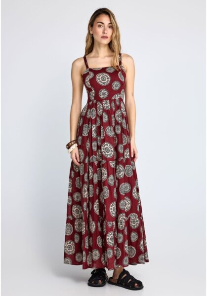 FUNKY BUDDHA ΦΟΡΕΜΑ ΓΥΝΑΙΚΕΙΟ HENNA BROWN FBL013-128-13