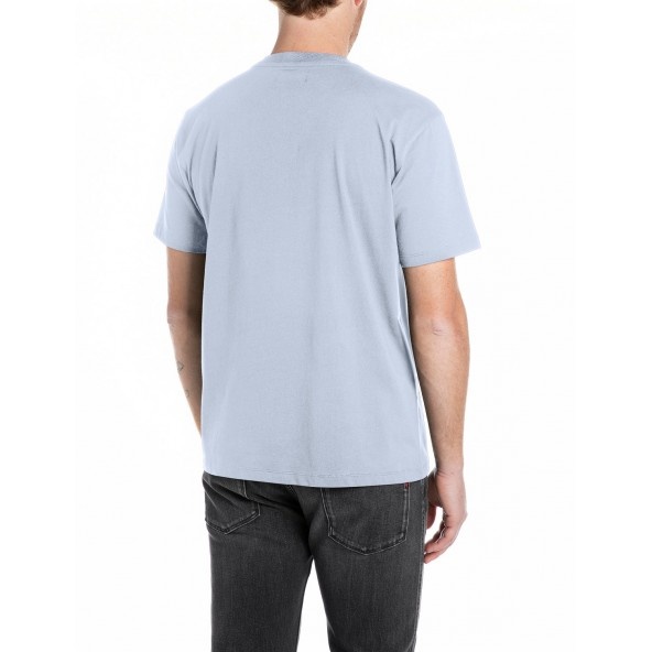 REPLAY T-SHIRT ΑΝΔΡΙΚΟ ΓΑΛΑΖΙΟ M3098.000.2660.583 REGULAR FIT