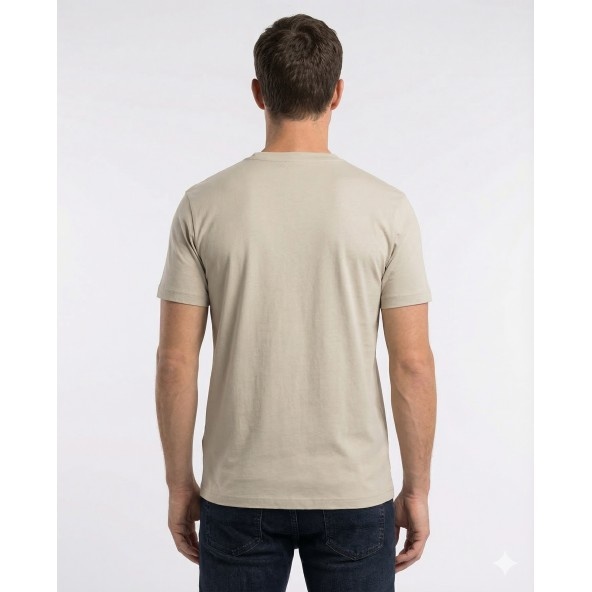 REPLAY T-SHIRT ΑΝΔΡΙΚΟ ΜΠΕΖ M3097.000.2660.858 REGULAR FIT