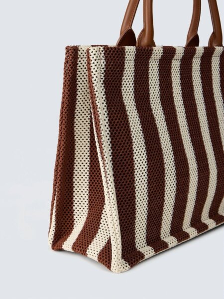 REPLAY ΤΣΑΝΤΑ STRIPED SHOPPER ΓΥΝΑΙΚΕΙΑ FW3836.000.A2020C.X084