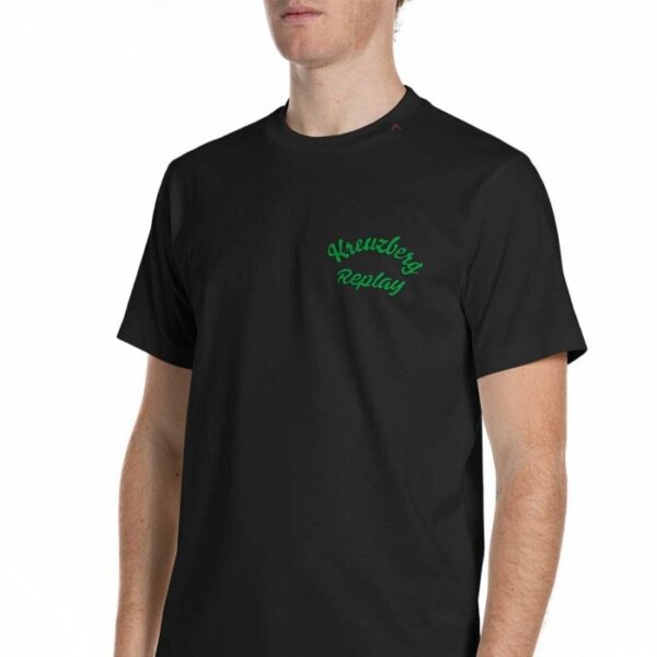 REPLAY T-SHIRT ΑΝΔΡΙΚΟ ΜΑΥΡΟ M3536.000.23608P.098 REGULAR FIT