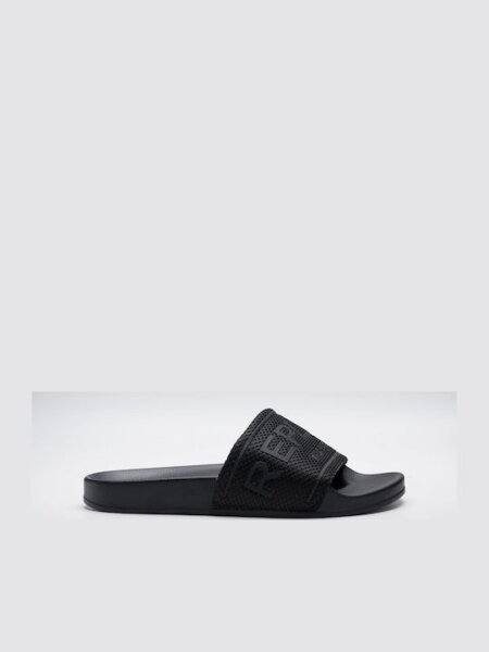 REPLAY SLIDES ΑΝΤΡΙΚΗ ΜΑΥΡΗ UP LOGO GMF1A.000.C0079T-0562 BLACK BLACK