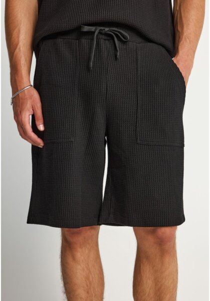 FUNKY BUDDHA ΒΕΡΜΟΥΔΑ ΑΝΔΡΙΚΗ ΜΑΥΡΗ ΠΛΕΚΤΗ FBM013-065-03 REGULAR FIT